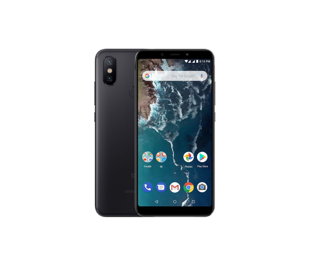 XIAOMI MI A2 4/64GB Czarny Dual Sim - 437489 - zdjęcie 3